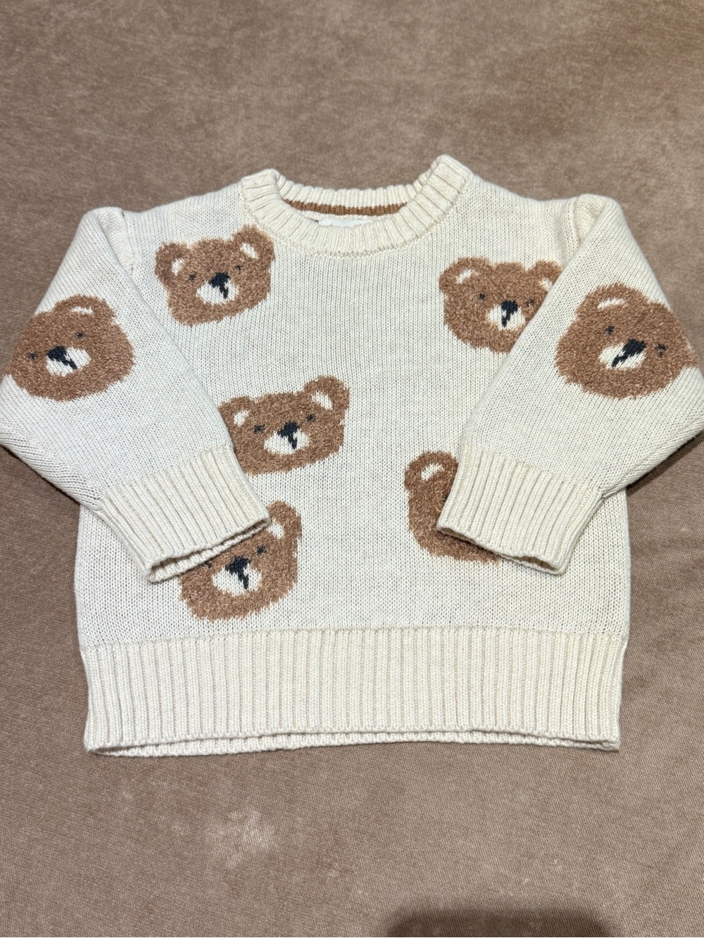 Cat & Jack Teddy Bear Sweater | NWOT | 12 Mo.